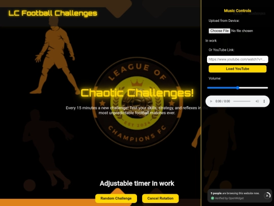 football-challenges screenshot