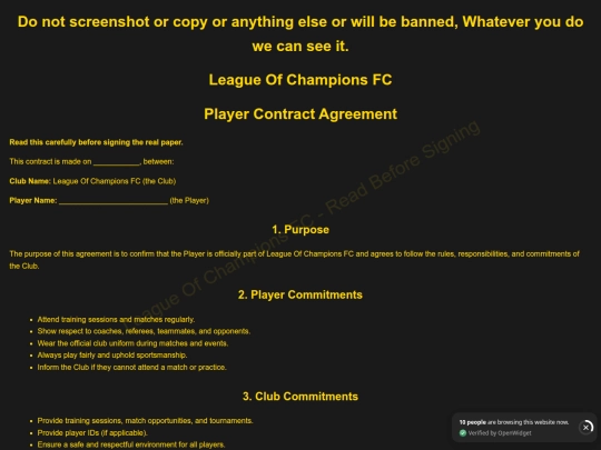 playercontract screenshot