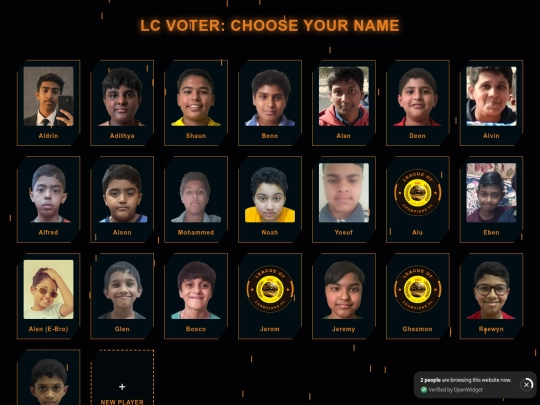 test screenshot