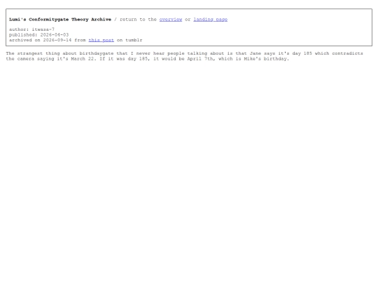 pages/archives/conformitygate/the-strangest-thing-about-birthdaygate screenshot