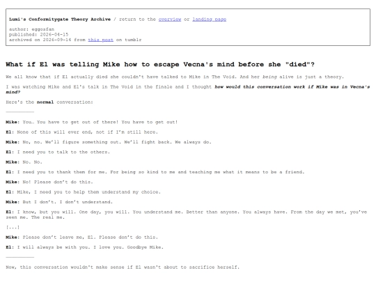 pages/archives/conformitygate/what-if-el-was-telling-mike-how-to-escape-vecnas screenshot