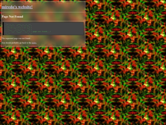 not_found screenshot