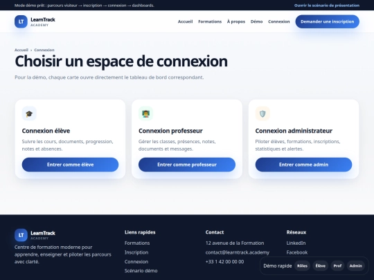 Virtus Camp/connexion screenshot