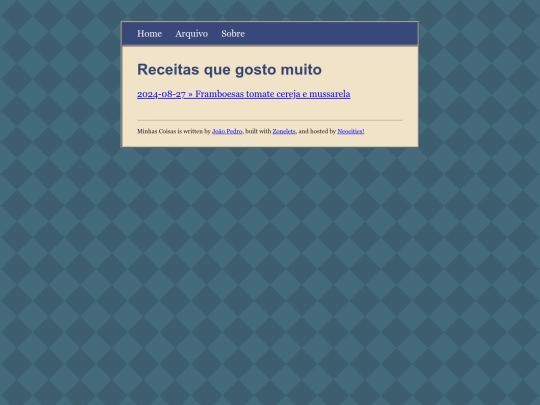 receitas screenshot