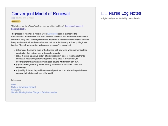 convergent-model-of-renewal screenshot