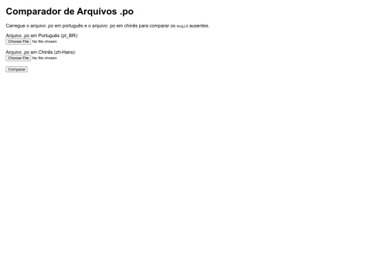 comparador screenshot
