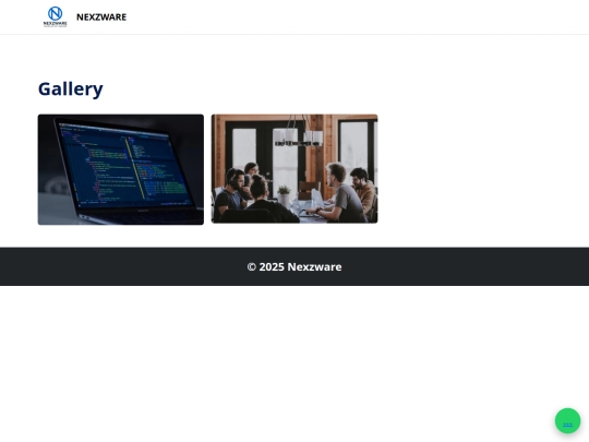 nexzware/careers screenshot