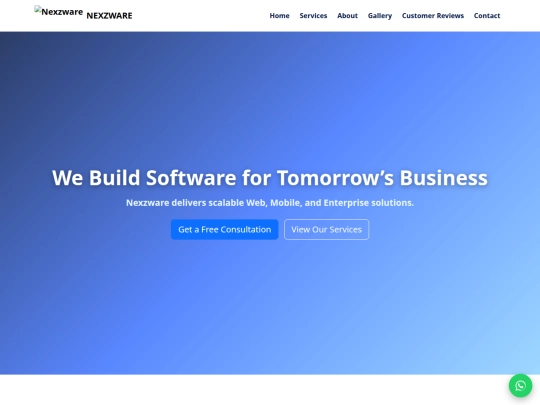 nexzware screenshot