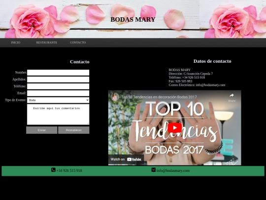 boda/contacto screenshot