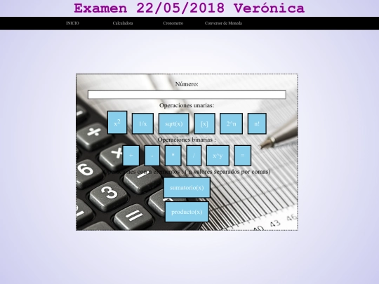calculadora screenshot