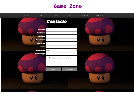 examen/contacto screenshot