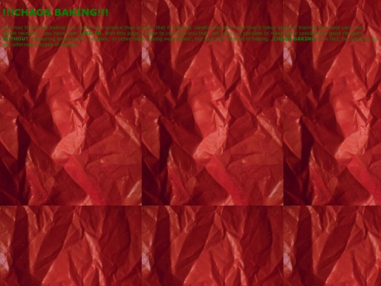 chaosbaking screenshot
