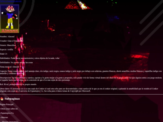 personaje-almond screenshot