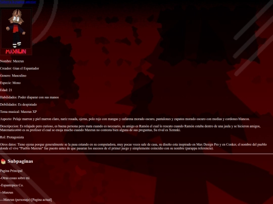 personaje-maxrun screenshot