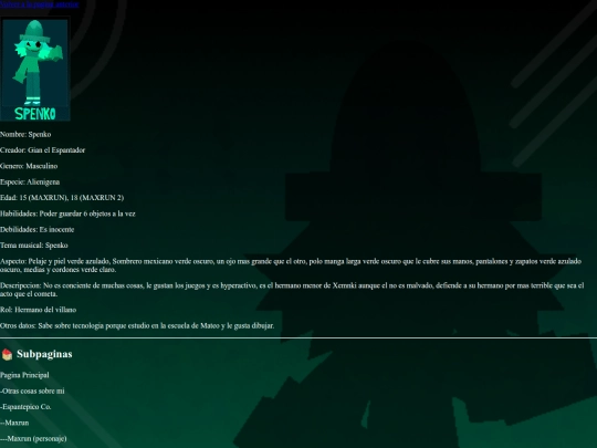 personaje-spenko screenshot