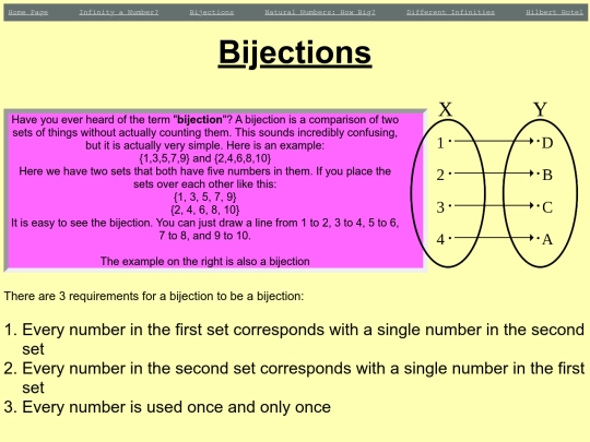 bijections screenshot