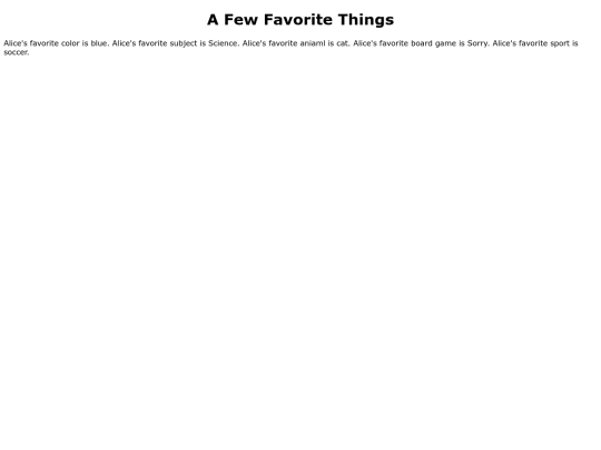 documents/js/favoritethings screenshot