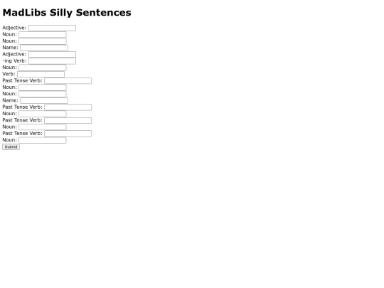 documents/js/sillysentences screenshot