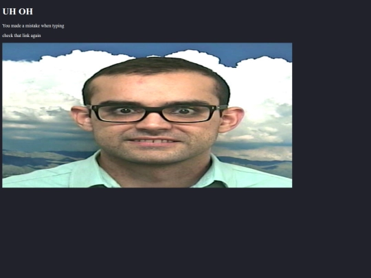 not_found screenshot