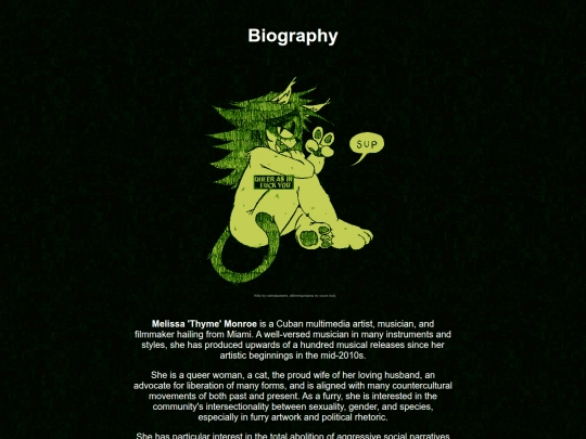 biography screenshot