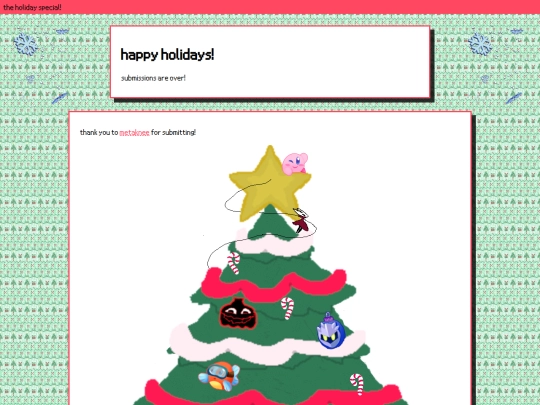 misc/holiday2025 screenshot