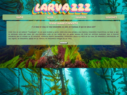 blog screenshot