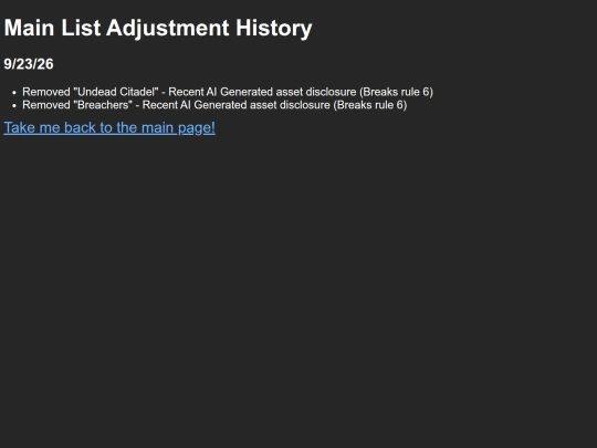 history screenshot