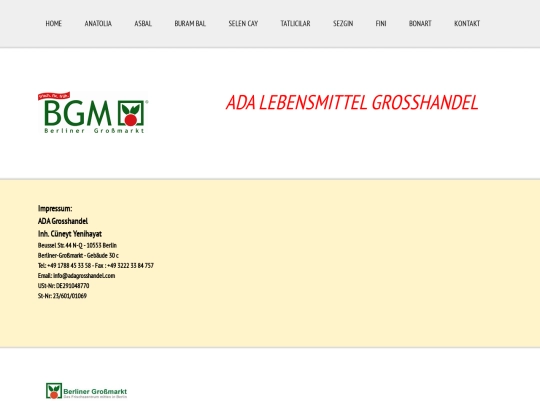 impressum screenshot
