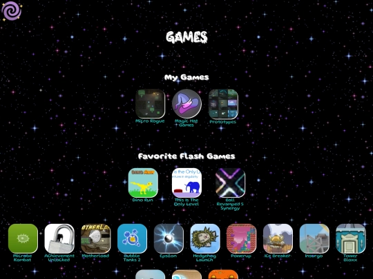 games screenshot