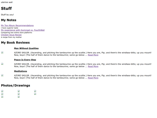 stuff screenshot