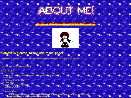 About Me/AboutMe screenshot
