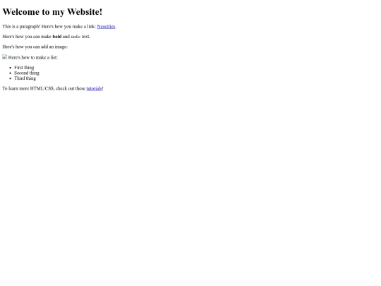 test screenshot