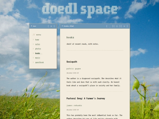 books screenshot