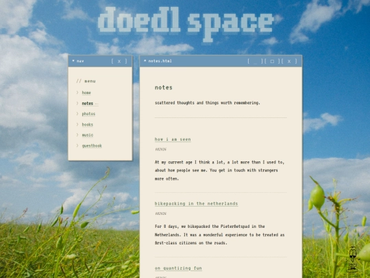 notes screenshot