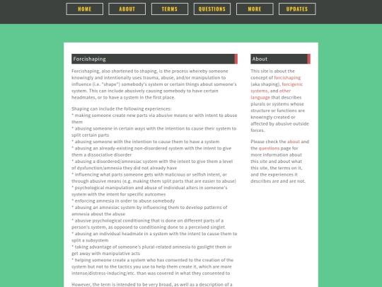 forcishaping screenshot