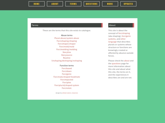 terms screenshot