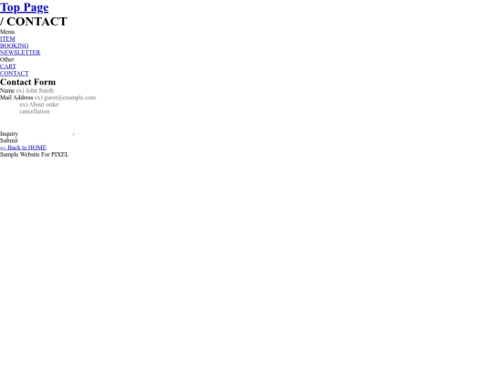 contact screenshot