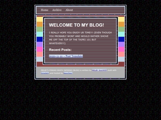 bloggg screenshot