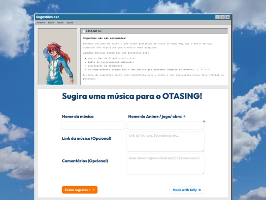 sugestoes screenshot