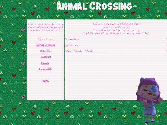 Games/AnimalCrossing screenshot