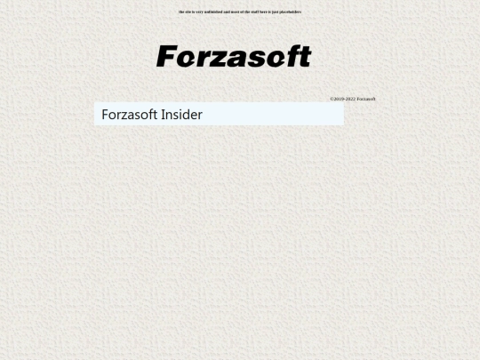 forzasoft/insider screenshot