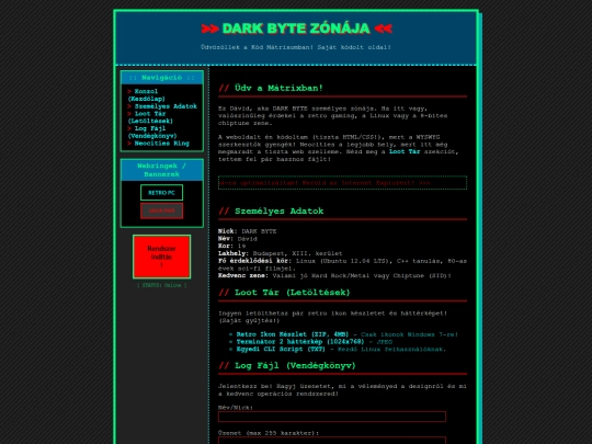 RETRO2013/neocities1 screenshot