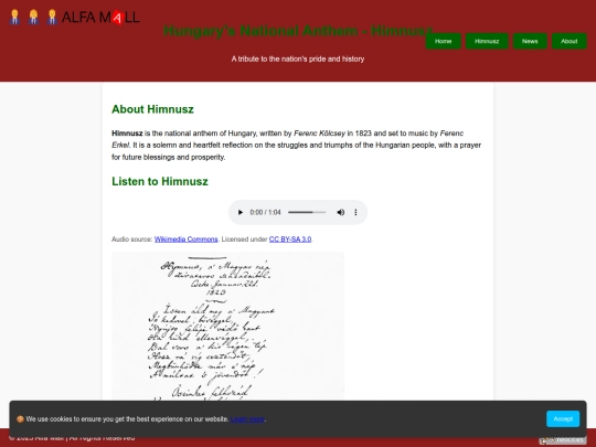 alfamall/legacy-v1/himnusz screenshot