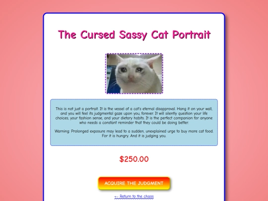 cursedmarket/cat screenshot