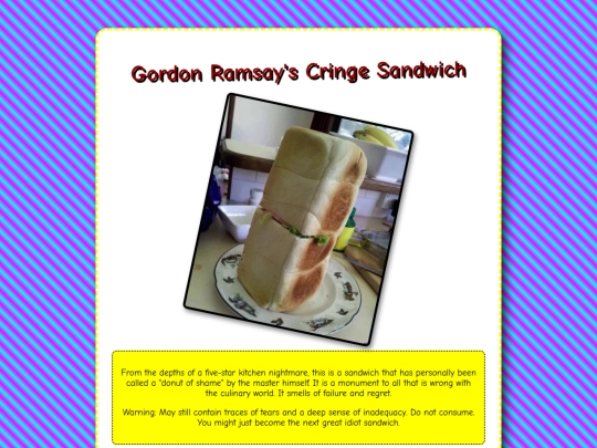 cursedmarket/sandwich screenshot