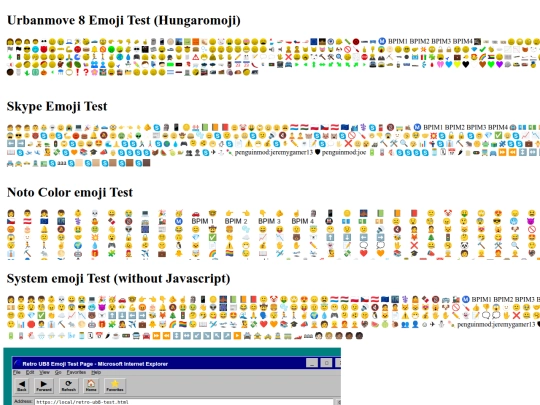 emojitest screenshot