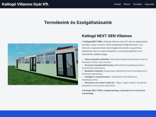 kattogovillamos/products screenshot