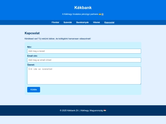 kekhegy/kekbank/kapcsolat screenshot