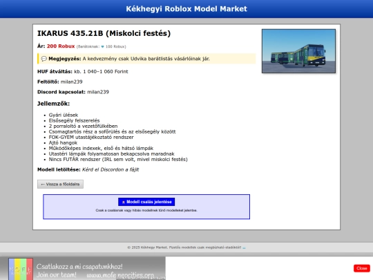 kekhegy/market/model-ikarus43521b screenshot