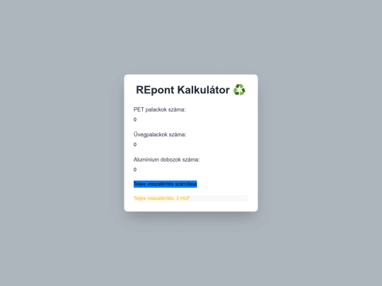 kekhegy/repontszamolo screenshot